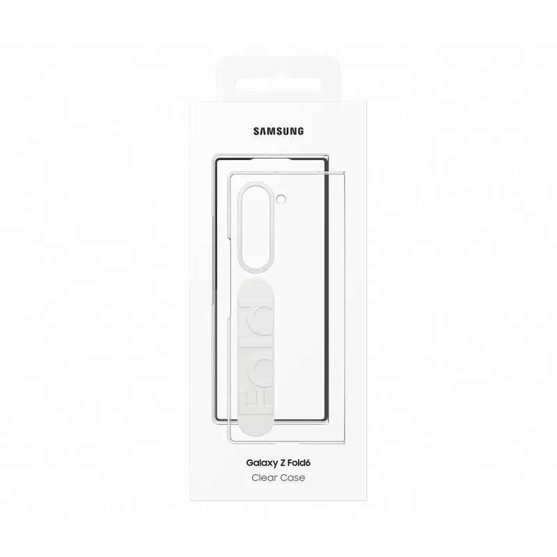 Samsung EF-QF956CTEGWW mobiiltelefoni ümbris 19,3 cm (7,6 inch) kaas läbipaistev
