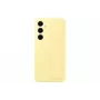 Ümbris Samsung Galaxy S24 FE ühevärviline kollane koos lauatoega