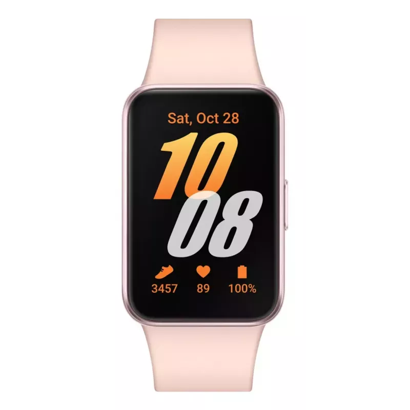 Nutikell Samsung Galaxy Fit3 40 mm alumiiniumkorpus, 1,6-tolline AMOLED, Bluetooth 5.3, 208 mAh, roosakuldne