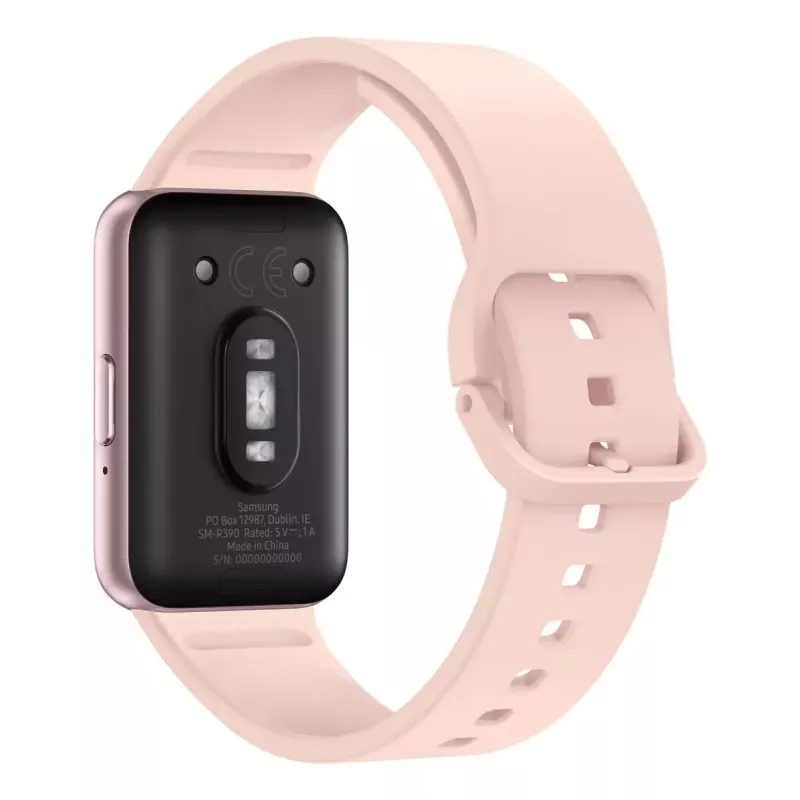 Nutikell Samsung Galaxy Fit3 40 mm alumiiniumkorpus, 1,6-tolline AMOLED, Bluetooth 5.3, 208 mAh, roosakuldne