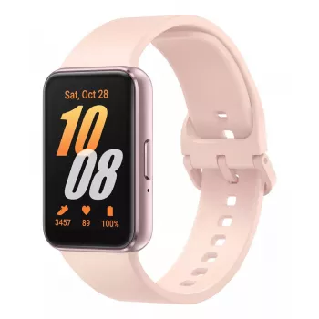 Nutikell Samsung Galaxy Fit3 40 mm alumiiniumkorpus, 1,6-tolline AMOLED, Bluetooth 5.3, 208 mAh, roosakuldne