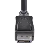 StarTech.com 6ft (2m) DisplayPort 1.2 kaabel - 4K x 2K Ultra HD VESA sertifitseeritud DisplayPort kaabel - DP-DP kaabel monitorile - DP video-/kuvarikaabel - lukustuvad DP-pistikud