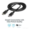 StarTech.com 6ft (2m) DisplayPort 1.2 kaabel - 4K x 2K Ultra HD VESA sertifitseeritud DisplayPort kaabel - DP-DP kaabel monitorile - DP video-/kuvarikaabel - lukustuvad DP-pistikud