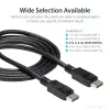 StarTech.com 6ft (2m) DisplayPort 1.2 kaabel - 4K x 2K Ultra HD VESA sertifitseeritud DisplayPort kaabel - DP-DP kaabel monitorile - DP video-/kuvarikaabel - lukustuvad DP-pistikud