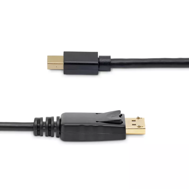StarTech.com 6 jala (2 m) Mini DisplayPort–DisplayPort 1.2 kaabel – 4K x 2K UHD Mini DisplayPort–DisplayPort adapterkaabel – Mini DP–DP kaabel monitori jaoks – mDP–DP muundurijuhe