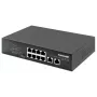 Intellinet 8-pordiline Gigabit Ethernet PoE+ lüliti 120 W, 2 üleslingiporti