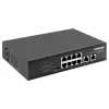Intellinet 8-pordiline Gigabit Ethernet PoE+ lüliti 120 W, 2 üleslingiporti