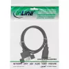 InLine USB 2.0 adapterkaabel, tüüp A-pistik / A-pesa, pesaplaadi jaoks, 0,6 m