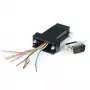 StarTech.com DB9–RJ45 mooduladapter – isane/emane, DB-9, RJ-45, must
