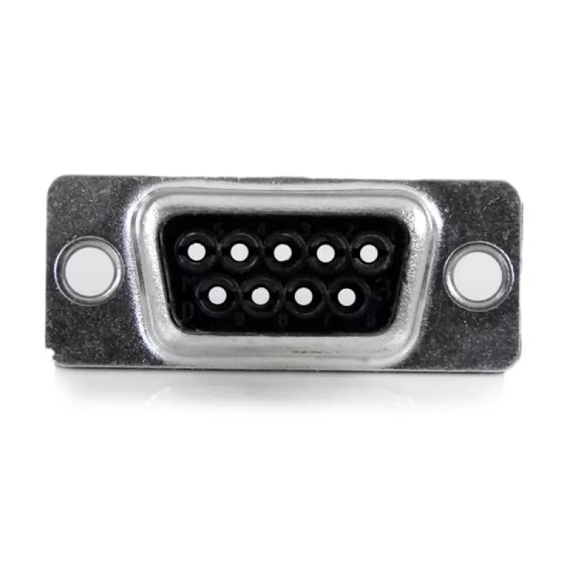 StarTech.com DB9–RJ45 mooduladapter – isane/emane, DB-9, RJ-45, must