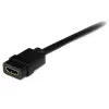 StarTech.com 2m (6 jalga) HDMI pikenduskaabel - HDMI isaselt emasele kaabel - 4K HDMI kaabli pikendaja - 4K 30Hz UHD HDMI kaabel Ethernetiga M/F - Kiire HDMI 1.4 kaabel - HDMI juhtme pikendaja