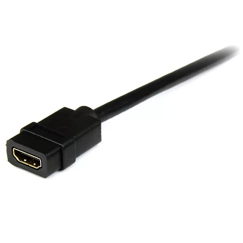 StarTech.com 2m (6 jalga) HDMI pikenduskaabel - HDMI isaselt emasele kaabel - 4K HDMI kaabli pikendaja - 4K 30Hz UHD HDMI kaabel Ethernetiga M/F - Kiire HDMI 1.4 kaabel - HDMI juhtme pikendaja