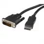 StarTech.com 10 jalga (3 m) DisplayPort-DVI-kaabel – DisplayPort-DVI-adapterkaabel 1080p video – DisplayPort-DVI-D-kaabel Single Link – DP-DVI-kuvarikaabel – DP 1.2-DVI-muundur