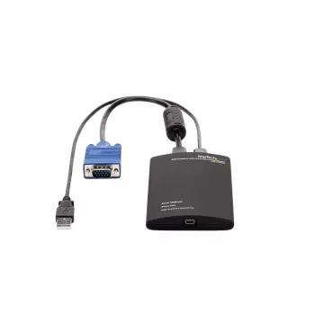 StarTech.com KVM-konsool USB 2.0-le kaasaskantav sülearvuti krahhiadapter