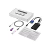 StarTech.com KVM-konsool USB 2.0-le kaasaskantav sülearvuti krahhiadapter