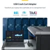 StarTech.com KVM-konsool USB 2.0-le kaasaskantav sülearvuti krahhiadapter