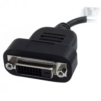 StarTech.com DisplayPort-DVI-adapter – aktiivne DisplayPort–DVI-D-adapter/videomuundur 1080p – DP 1.2 DVI-kuvarikaabli adapterdongel – DP–DVI-adapter – lukustuv DP-pistik