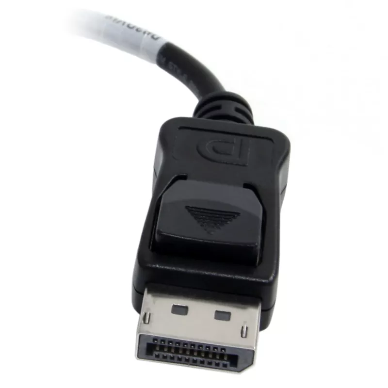 StarTech.com DisplayPort-DVI-adapter – aktiivne DisplayPort–DVI-D-adapter/videomuundur 1080p – DP 1.2 DVI-kuvarikaabli adapterdongel – DP–DVI-adapter – lukustuv DP-pistik