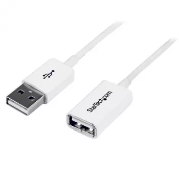 StarTech.com 3 m valge USB 2.0 pikenduskaabel A-A - M/F