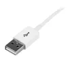 StarTech.com 3 m valge USB 2.0 pikenduskaabel A-A - M/F