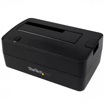 StarTech.com Single Bay USB 3.1 to SATA kõvaketta dokkimisjaam, USB 3.1 (10 Gbps) kõvakettadokk, väline 2.5/3.5 tolli SATA III HDD/SSD dokkimisjaam, ülaltlaetav kõvakettapesa