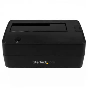 StarTech.com Single Bay USB 3.1 to SATA kõvaketta dokkimisjaam, USB 3.1 (10 Gbps) kõvakettadokk, väline 2.5/3.5 tolli SATA III HDD/SSD dokkimisjaam, ülaltlaetav kõvakettapesa