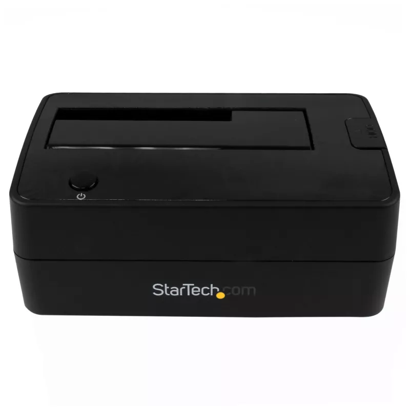 StarTech.com Single Bay USB 3.1 to SATA kõvaketta dokkimisjaam, USB 3.1 (10 Gbps) kõvakettadokk, väline 2.5/3.5 tolli SATA III HDD/SSD dokkimisjaam, ülaltlaetav kõvakettapesa