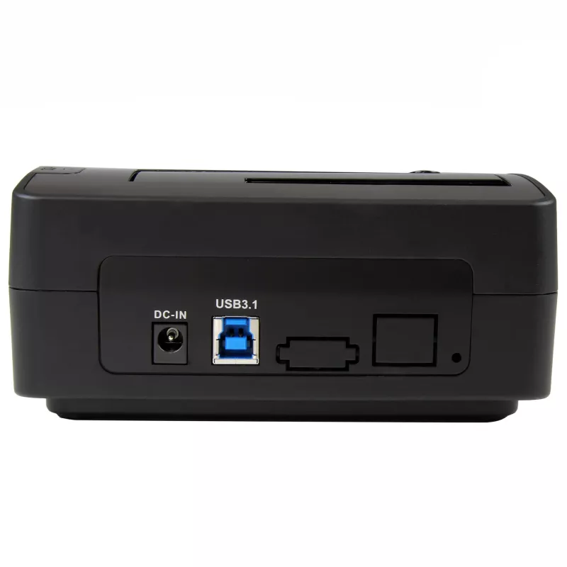 StarTech.com Single Bay USB 3.1 to SATA kõvaketta dokkimisjaam, USB 3.1 (10 Gbps) kõvakettadokk, väline 2.5/3.5 tolli SATA III HDD/SSD dokkimisjaam, ülaltlaetav kõvakettapesa