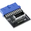 InLine USB 3.0 to USB 3.1 esipaneeli Key-A adapter, sisemine