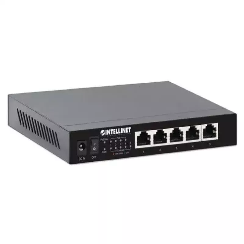 Haldamata lüliti Intellinet 5-pordiline 2.5G Ethernet PoE+ 55W