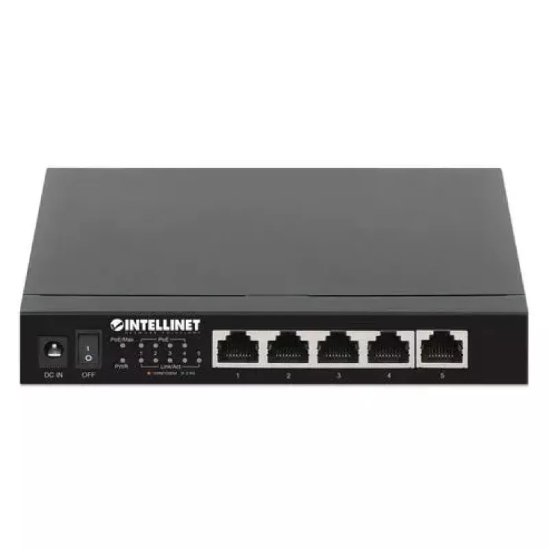 Haldamata lüliti Intellinet 5-pordiline 2.5G Ethernet PoE+ 55W