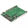 StarTech.com M.2 SATA SSD 2,5-tollisele SATA-adapterile - M.2 NGFF SATA-muunduriks - 7 mm - Avatud raamiga kronstein - M2 kõvaketta adapter