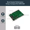 StarTech.com M.2 SATA SSD 2,5-tollisele SATA-adapterile - M.2 NGFF SATA-muunduriks - 7 mm - Avatud raamiga kronstein - M2 kõvaketta adapter