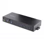 StarTech.com 16-pordiline tööstuslik USB 3.0 jaotur 5 Gbps, metallist, DIN-/pinna-/raami külge kinnitatav, ESD-kaitse, klemmiploki toide, kuni 120 W jagatud USB-laadimine, kahe hostiga jaotur/lüliti