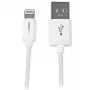 StarTech.com 1 m USB–Lightning-kaabel – iPhone/iPad/iPod-laadimiskaabel – kiirlaadimisega Lightning–USB-kaabel – Apple MFi sertifitseeritud – valge
