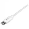 StarTech.com 1 m USB–Lightning-kaabel – iPhone/iPad/iPod-laadimiskaabel – kiirlaadimisega Lightning–USB-kaabel – Apple MFi sertifitseeritud – valge