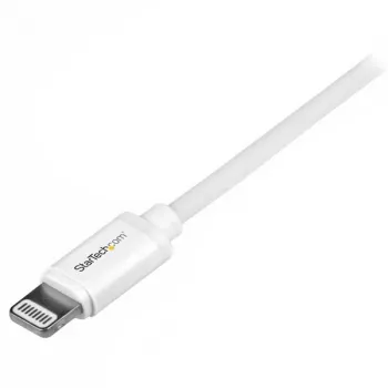 StarTech.com 1 m USB–Lightning-kaabel – iPhone/iPad/iPod-laadimiskaabel – kiirlaadimisega Lightning–USB-kaabel – Apple MFi sertifitseeritud – valge