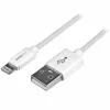 StarTech.com 1 m USB–Lightning-kaabel – iPhone/iPad/iPod-laadimiskaabel – kiirlaadimisega Lightning–USB-kaabel – Apple MFi sertifitseeritud – valge