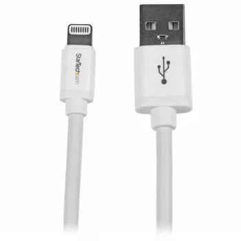 StarTech.com 2 m (6 jalga) USB-Lightning kaabel – pikk iPhone/iPad/iPod laadimiskaabel – Lightning-USB-kaabel – Apple MFi sertifitseeritud – valge
