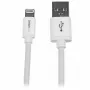 StarTech.com 2 m (6 jalga) USB-Lightning kaabel – pikk iPhone/iPad/iPod laadimiskaabel – Lightning-USB-kaabel – Apple MFi sertifitseeritud – valge