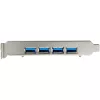 StarTech.com 4-Port USB PCIe Card - 10Gbps USB 3.1/3.2 Gen 2 Type-A PCI Express Expansion Card with 2 Controllers - 4x USB-A - USB PCIe Add-On Adapter Card - Windows/Mac/Linux