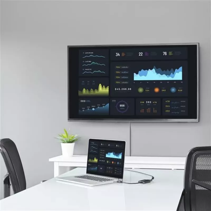 StarTech.com HDMI-VGA videoadapteri konverter heliga lauaarvutile / sülearvutile / ultrabookile – 1920x1080