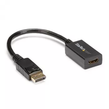 StarTech.com DisplayPort-HDMI-adapter - DP 1.2 HDMI videomuundur 1080p - DP-HDMI-kuvari/teleri/ekraani kaabeladapteri dongel - passiivne DP-HDMI-adapter - lukustuva DP-pistikuga