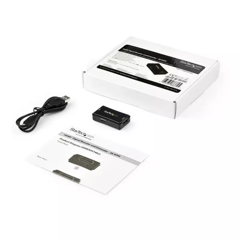 StarTech.com 45 ft. (14 m) HDMI signaalivõimendi - 4K 60Hz