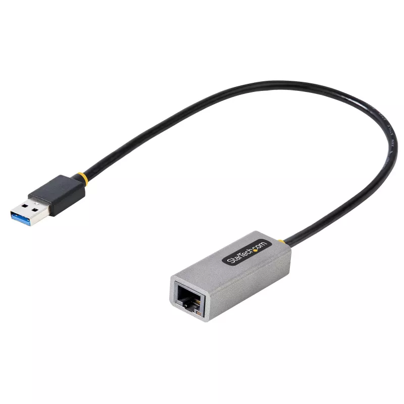 StarTech.com USB 3.0 – Gigabit Ethernet võrguadapter – 10/100/1000 Mbit/s, USB–RJ45, USB 3.0 – LAN-adapter, USB 3.0 Etherneti adapter (GbE), 11-tolline kinnitatud kaabel, draiveriteta paigaldus