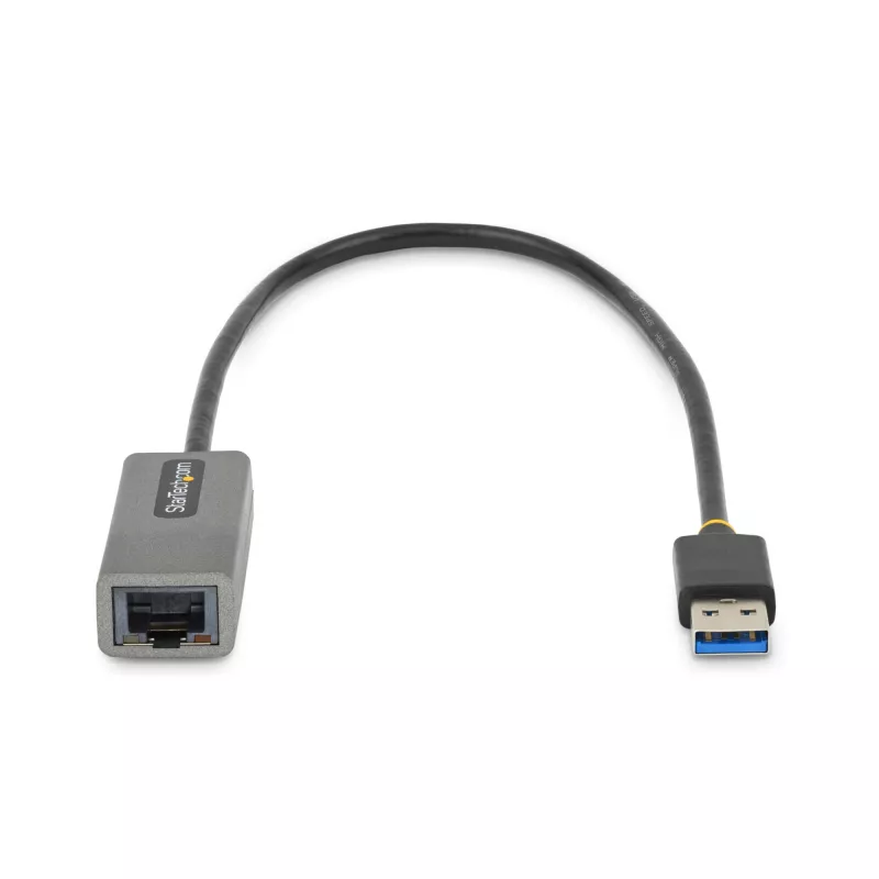 StarTech.com USB 3.0 – Gigabit Ethernet võrguadapter – 10/100/1000 Mbit/s, USB–RJ45, USB 3.0 – LAN-adapter, USB 3.0 Etherneti adapter (GbE), 11-tolline kinnitatud kaabel, draiveriteta paigaldus