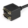 StarTech.com 30cm (1 ft) DVI-D 2x DVI-D digitaalne videolaoturikaabel - M/F ~ 1 ft DVI-D 2x DVI-D digitaalne videolaoturikaabel - M/F