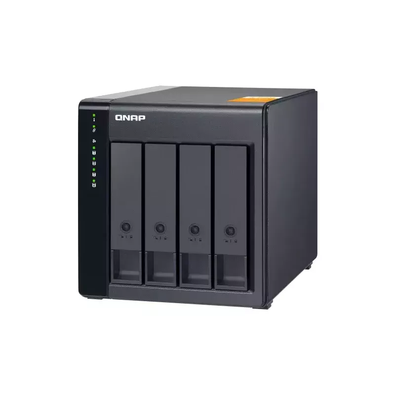 QNAP High-performance Desktop SATA 6Gbps JBOD Storage Enclosure | TL-D400S | Black