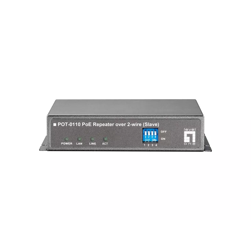 Võrgurepiiter LevelOne PoE over 2-wire Receiver POT-0110