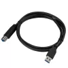 StarTech.com 1 m (3 jalga) sertifitseeritud SuperSpeed USB 3.0 A-B kaabel – M/M